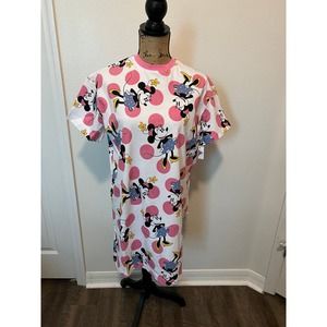 Disney‎ Parks Minnie Mouse T-Shirt Dress-Size Small